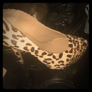 Leopard print pony hair SteveMadden